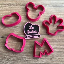 Mickey Mouse Cutter Set 4 cm
