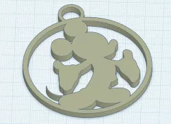Mickey Mouse Keychain