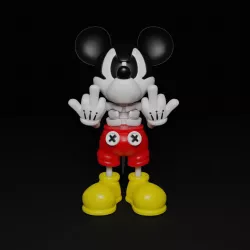 MICKEY MOUSE SKELETON 2.0