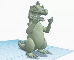 Middle Finger Reptar