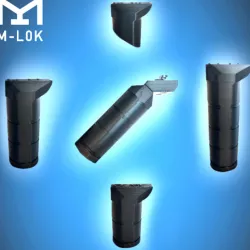 MLOK Zenitco Grip Set / 45 Degree Mount