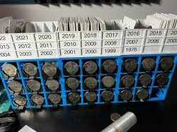 Modular Sorted Coin Display