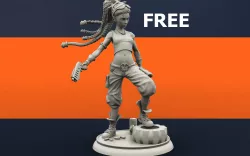 Molly the Punk - Free STL