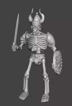 MOTU Skeleton warrior