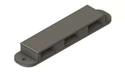 MPX connector 3x mount laying