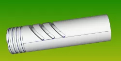 Muzzle brake compensator for airsoft shotgun Benelli from FirePower