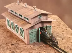 N Scale Engine House