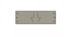 Naruto Hidden Waterfall Plate