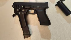 Nato Rail - Picatinny Angled Mag Holder Foregrip For Glock gen 3