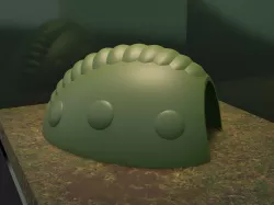 Nausicaa Ohmu Alien Insect Shell Pet House [COMMERCIAL LICENSE]
