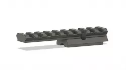 Novritsch SSP5 top rail - red dot mount - Airsoft - R3D