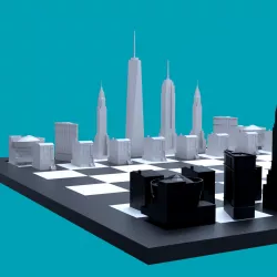 NYC CHESS PIECES