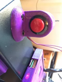 On/Off Button mount for Makerselect v2/wanhao duplicator.