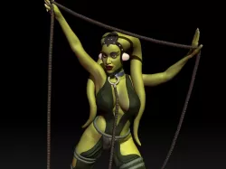 Oola slave standing