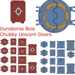 Ouroboros Bois Chubby Unicorn Doors