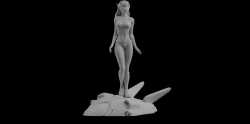 Overwatch D.Va Pinup Statue sexy figure