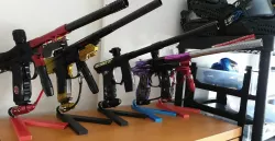 paintball stand