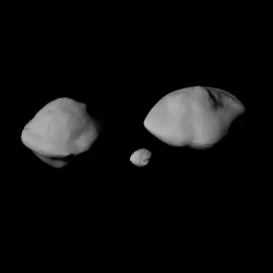 Pan, Daphnis and Atlas scaled one in 500 thousand