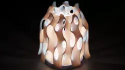 Parametric Gyroid lamp