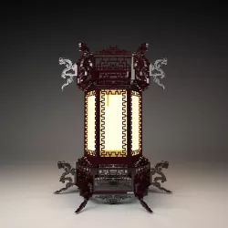 photo relief palace lantern