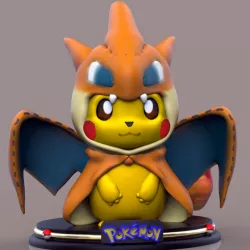 Pikachu Charizard