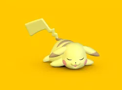 Pikachu in ecstasy - 3D PRINT
