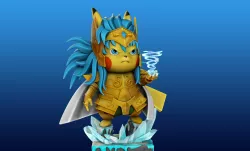 Pikachu Knight of the Zodiac Camus Cosplay