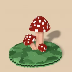 Pixel Mushroom