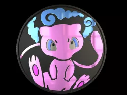 Pokemon coin/ coaster mew