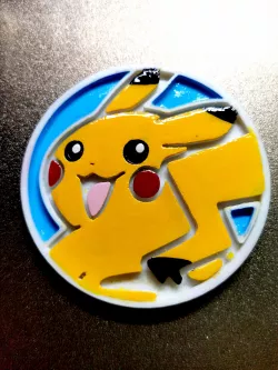 Pokemon coin / coaster Pikachu