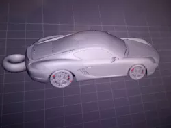 porsche keychain