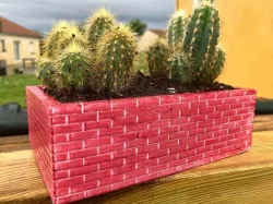Pot en briques / Brick pot