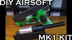 Powerful DIY Airsoft Pistol