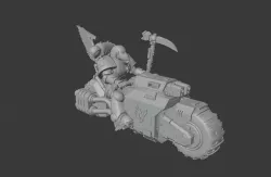 Primaris Space Warrior Black Knights - 28mm miniature - tabletop wargame