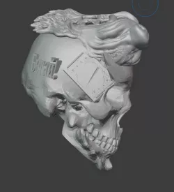 Punk Rock Skull