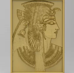 Queen nitocris STL Reliefs for CNC machines