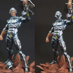 Quicksilver from Silverhawks stl files fanart 3d printing