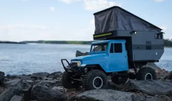 RC Flatbed Camper