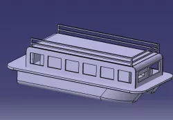 RC Hausboot