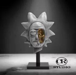 rick skull art