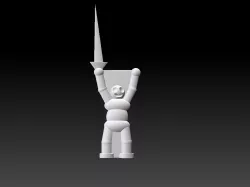 robot with sword - robot with sword
