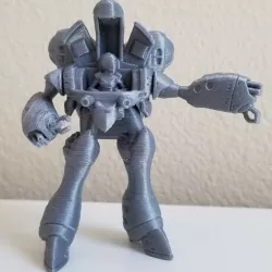 Robotech RPG Tactics Female Power Armor Open Cockpit Queadluun-Rau