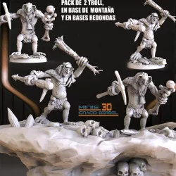 ROCK TROLL STL