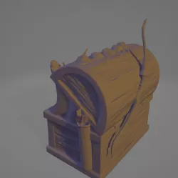 RPG Tabletop Mimic For 3D Printing Rogue Class