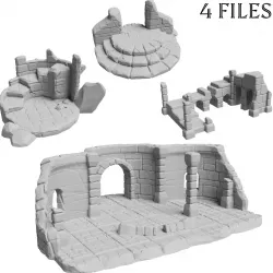 Ruin Set - 4 Files