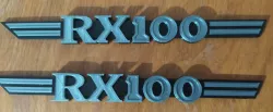 RX100 yamaha logo badge logo badge RX 100