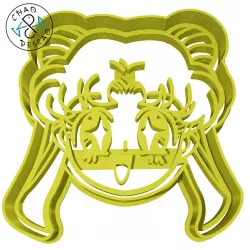 Sailor Moon - Sailor Moon - Cookie Cutter - Fondant - Polymer Clay