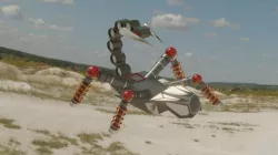 Scorpion robot mecha fully rigged