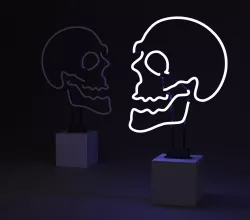 SCULL NEON LIGHT
