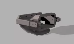 Servo mount trx4 front bumper